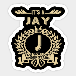 Jay Sticker